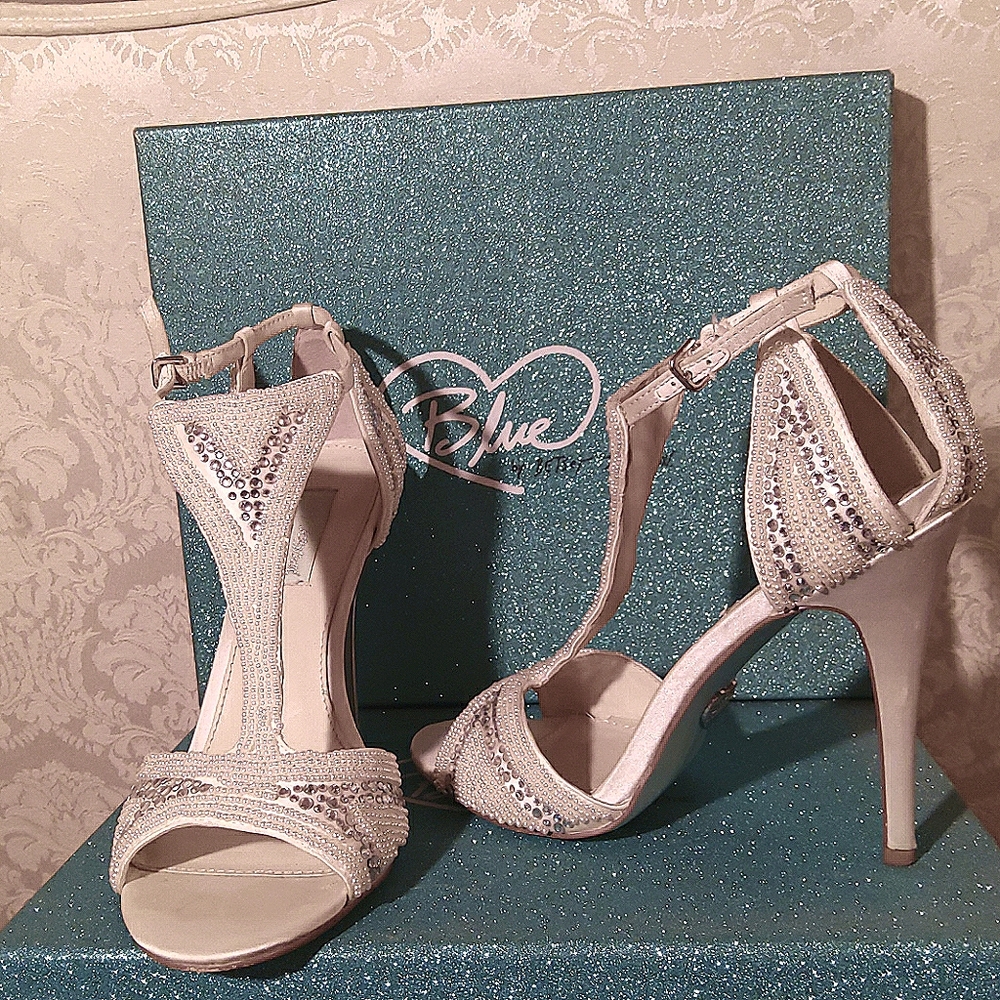 Blue by Betsy Johnson heels